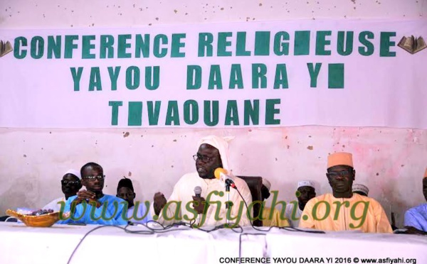 PHOTOS - 18 JUIN 2016 À TIVAOUANE - Les images de la Conférence "Yayou Daara Yi" à Tivaouane