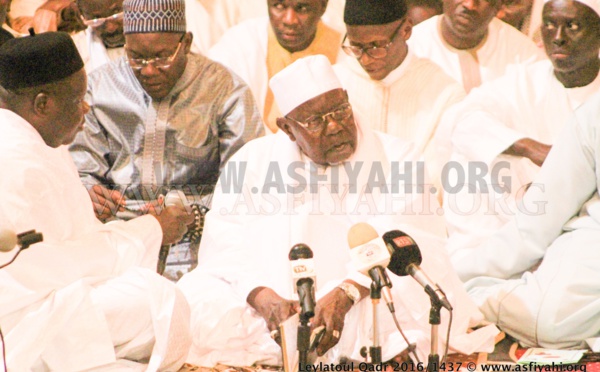 PHOTOS - 2 JUILLET 2016 À TIVAOUANE - Les Images de la Leylatoul Qadr à la Mosquée Serigne Babacar Sy (rta)