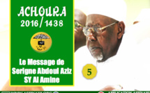 VIDEO - ACHOURA 2016 - 5éme Partie et Fin - Suivez le Message de Serigne Abdoul Aziz Sy Al Amine