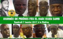 VIDEO - Suivez la Journée de Prières dédiée à Feu El Hadj Isseu Samb (rta), Vendredi 7 janvier 2017 à la Médina