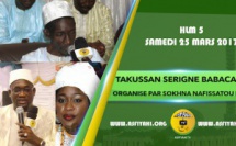 VIDEO - 25 MARS 2017 AUX HLM - Suivez le Takoussan Serigne Babacar Sy (rta) organisé par Sokhna Nafissatou Ngom et animé par Oustaz Pape Hann