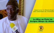 URGENT! Appel pour le désherbage des cimetières de Tivaouane: La mise au point de Serigne Mbaye Sy Abdou