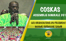 VIDEO - TIVAOUANE - Assemblée Générale du COSKAS 2017: Les orientations du Président Mame Ousmane Samb