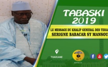 Tabaski 2019 - Le Message du Khalif Général des Tidianes Serigne Babacar Sy Mansour