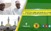 VIDEO -  Visite du Cadre Unitaire de l'Islam à la Grande Mosquée Massalikoul Jinaan - Allocution de Serigne Cheikh Tidiane Sy et du Représentant du Khalif Mbackiyou FAYE