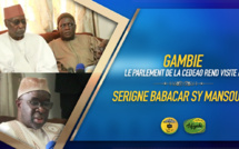 VIDEO - GAMBIE - Serigne Babacar SY Mansour reçoit une delegation du Parlement de la CEDEAO conduite par Moustapha Cissé Lô: Les Conseils et recommandations du Khalif General des Tidianes 