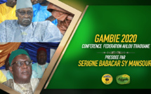 VIDEO - GAMBIE - Suivez la Conférence de la fédération Ahlou Tivaouane de Banjul, edition 2020, présidée par Serigne Babacar Sy Mansour 