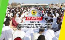 DIRECT MBOUR - Suivez la Hadratoul Jumah de Abna'U Hadraty Tidjaniyaty Section Mbour