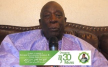 EVENEMENT 30 MARS À TIVAOUANE > L'annonce d'El Hadj Mansour Mbaye