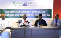Le Cadre unitaire de l'islam au Sénégal (CUDIS) lance la campagne contre la haine et la désinformation sur les réseaux sociaux