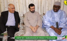 Tivaouane - Visite de l'ambassadeur d'Iran au Khalif général des Tidianes et AJANA