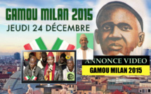 ANNONCE VIDEO - Gamou Milan 2015 , Jeudi 24 Décembre 2015 à Cinisello Balsamo 