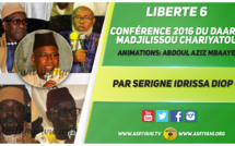 VIDEO - Suivez la Conférence du Daara Madjilissou Chariyatou , animée par Serigne Idrissa Diop