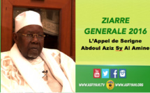 URGENT! Ziarra Generale 2016 - Suivez l'Appel de Serigne Abdoul Aziz Sy Al Amine