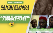 VIDEO - Suivez l'Avant-Premiere du Gamou de El Hadj Amadou Lamine Diéne, ce Samedi 16 Avril 2016 à la Gueule Tapée