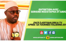 VIDEO - Entretien Avec Serigne Moustapha Sy Abdou face à Asfiyahi.Org &amp; TV après sa tournée Italienne 2016 